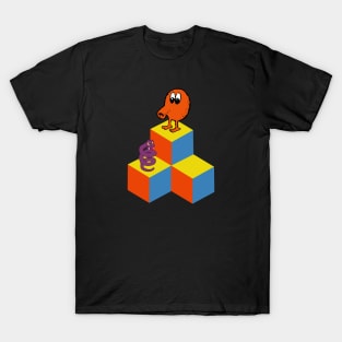 Qbert Game T-Shirt